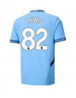 Manchester City Rico Lewis #82 Kotipaita 2024-25 Lyhythihainen